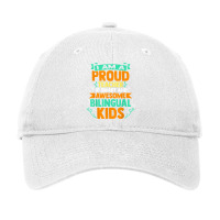 Proud School Teacher Bilingual Kids T Shirt Adjustable Cap | Artistshot