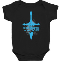 Silhouette Cyan Cross Sword T Shirt Baby Bodysuit | Artistshot