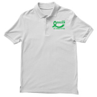 Funny Infectious Awareness Ribbon Green Lyme Disease Warrior Premium Men's Polo Shirt | Artistshot