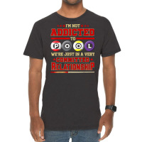 Poolhall Pool Player Billiards Pool Hall For Billiard Lover T Shirt Vintage T-shirt | Artistshot