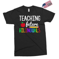 Teaching Future Bilinguals, Bilingual Spanish Teacher T Shirt Exclusive T-shirt | Artistshot