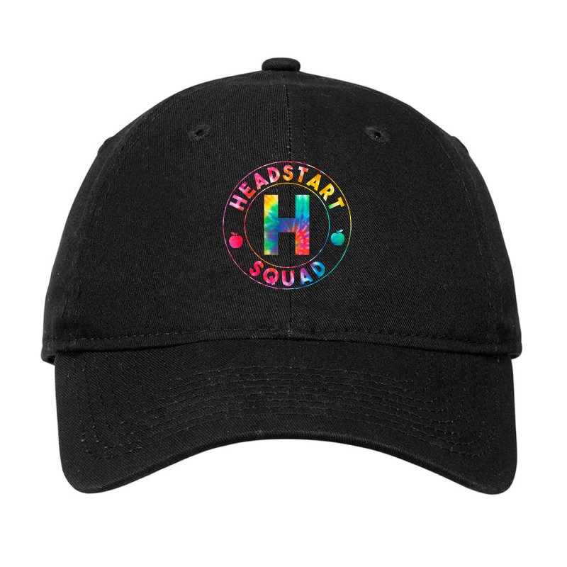 Tie Dye Hello Head Start Squad First Day Of School Teacher T Shirt Adjustable Cap by morelypylagertq | Artistshot