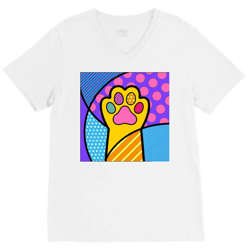 Pet Lover V-Neck Tee by Artango | Artistshot