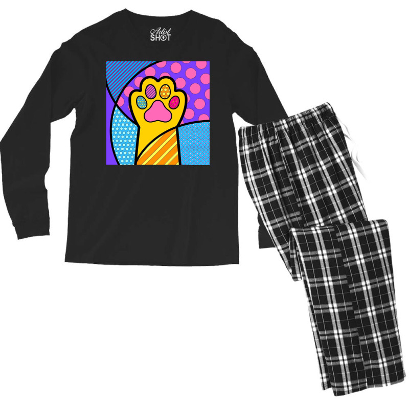 Pet Lover Men's Long Sleeve Pajama Set by Artango | Artistshot