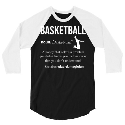 Basketball Hoop Streetball Rebound Slam Dunk 3 (3) 3/4 Sleeve Shirt Designed By Chuart