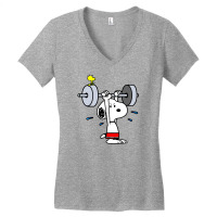 Working Out Women's V-neck T-shirt | Artistshot