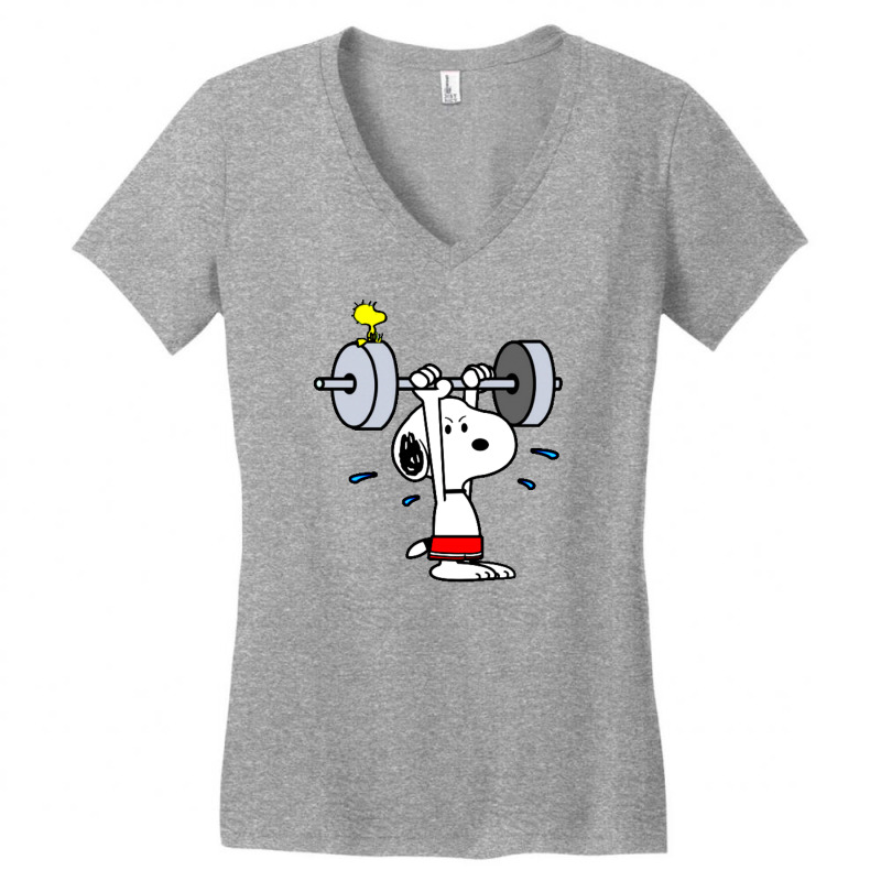 Working Out Women's V-Neck T-Shirt by perkinsryan | Artistshot