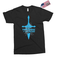 Silhouette Cyan Cross Sword T Shirt Exclusive T-shirt | Artistshot