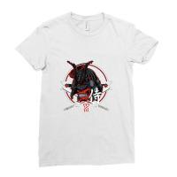 Samurai Ladies Fitted T-shirt | Artistshot