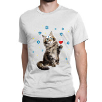 Happy Passover Maine Coon Cat Funny Seder Jewish Holiday Premium Classic T-shirt | Artistshot