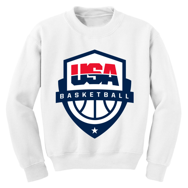 Basketball Usa Youth Sweatshirt | Artistshot