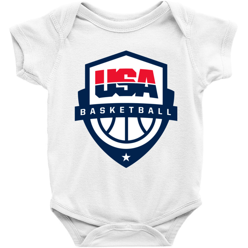 Basketball Usa Baby Bodysuit | Artistshot