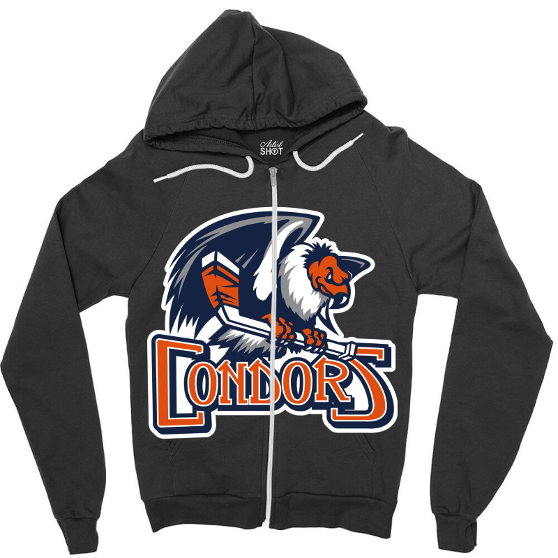 The Bakersfield Condors Zipper Hoodie | Artistshot