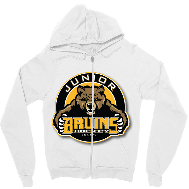 The Boston Junior Bruins Zipper Hoodie | Artistshot