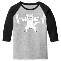 Cat Squat Youth 3/4 Sleeve | Artistshot