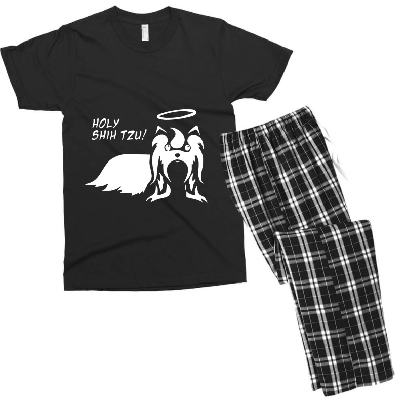 Holy Shih Tzu Men's T-shirt Pajama Set | Artistshot