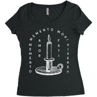 Memento Vivere Amor Fati Stoicism T Shirt Women's Triblend Scoop T-shirt | Artistshot