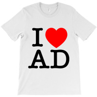 I Heart Ad (andorra) T-shirt | Artistshot