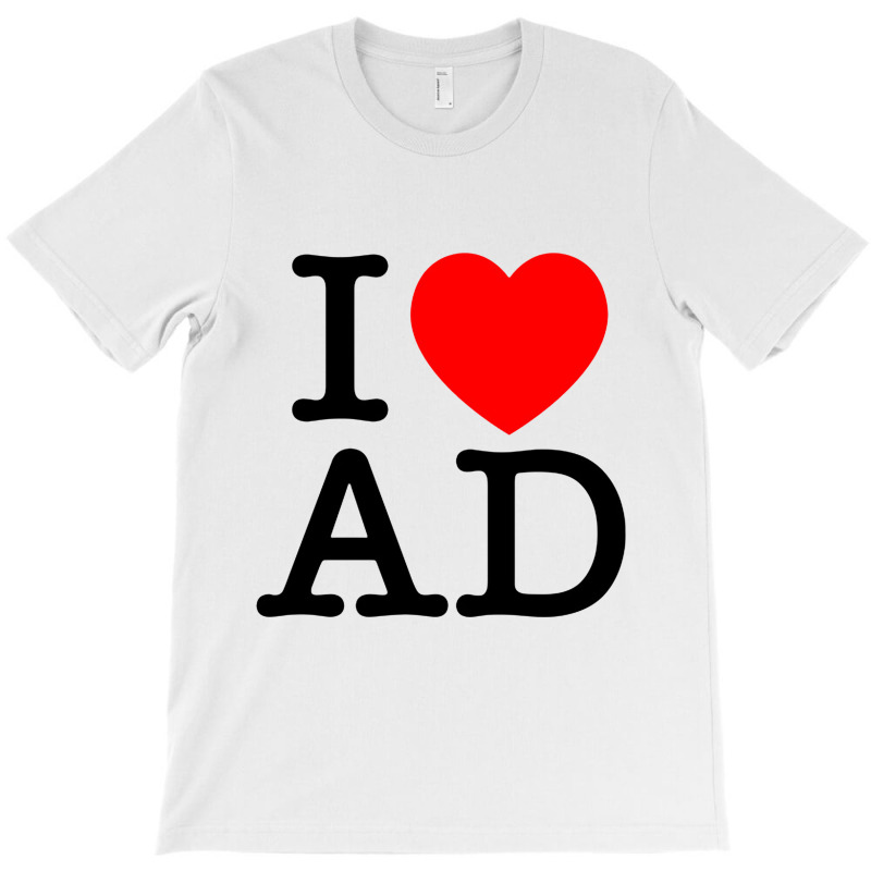 I Heart Ad (andorra) T-shirt | Artistshot