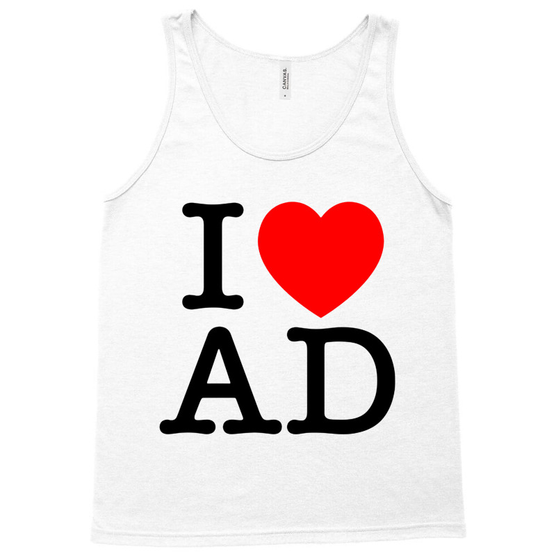 I Heart Ad (andorra) Tank Top | Artistshot