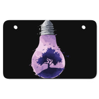 Bulb Of Light T  Shirt Bulb Of Light   Purple Nature T  Shirt Atv License Plate | Artistshot