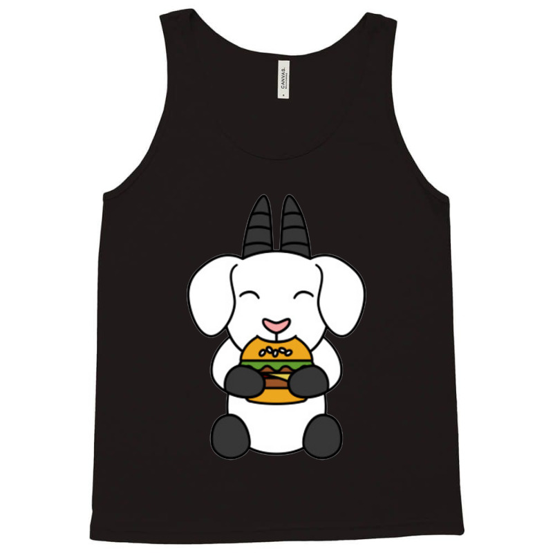 Goat Burger Lover Tank Top | Artistshot