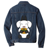 Goat Burger Lover Men Denim Jacket | Artistshot