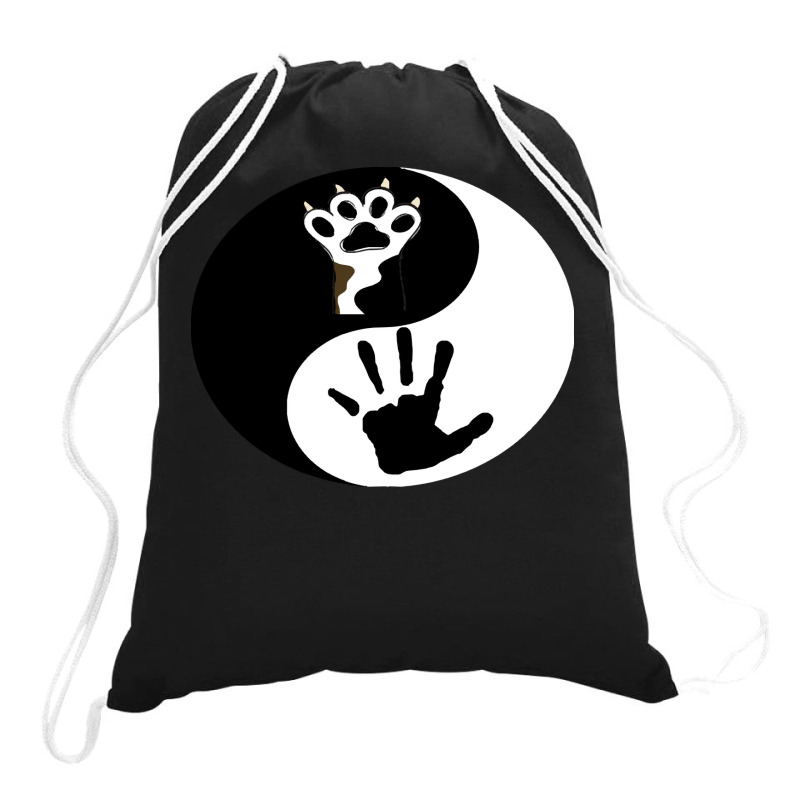 Cat T  Shirt Cat Lover T  Shirt Drawstring Bags | Artistshot