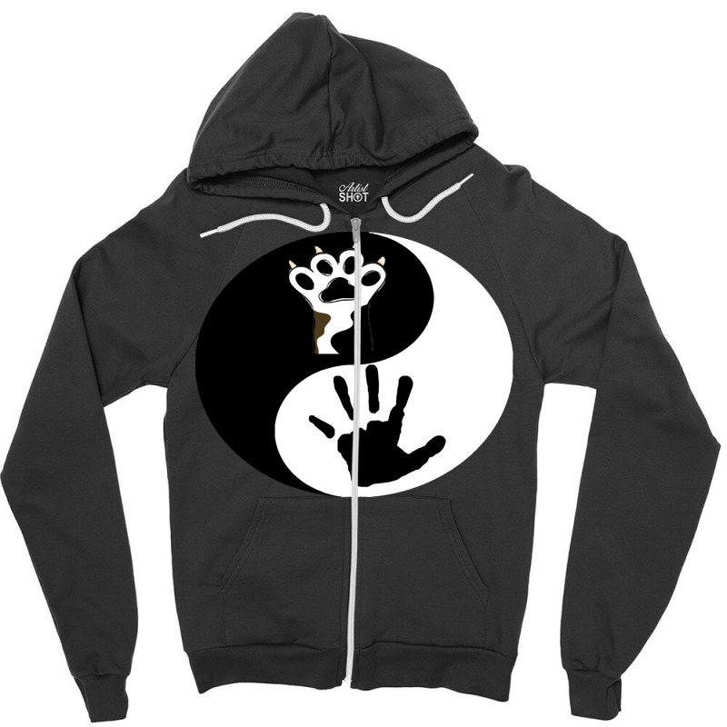 Cat T  Shirt Cat Lover T  Shirt Zipper Hoodie | Artistshot