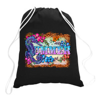 Seahorse Summer Drawstring Bags | Artistshot