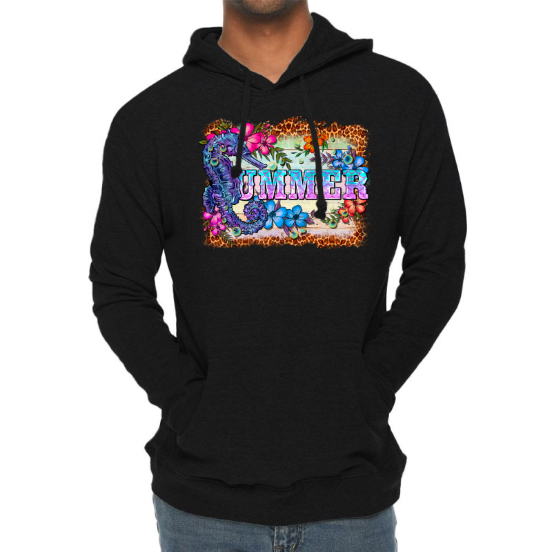 Seahorse Summer Lightweight Hoodie | Artistshot