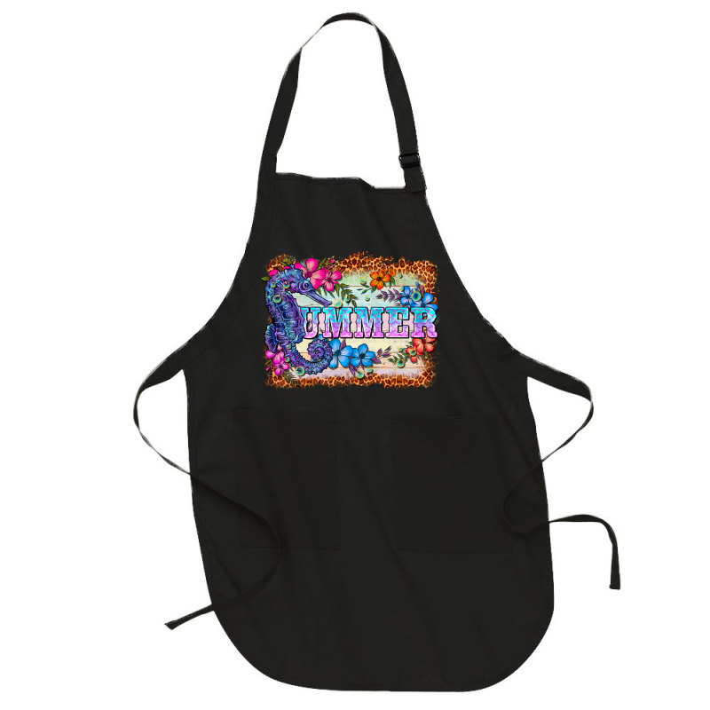 Seahorse Summer Full-length Apron | Artistshot