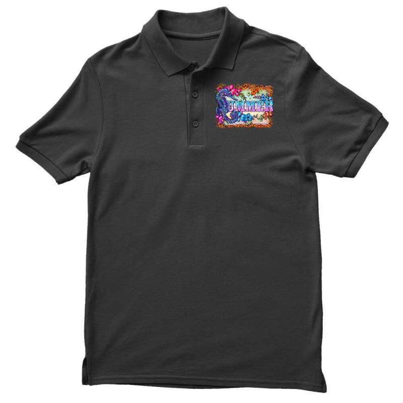 Seahorse Summer Men's Polo Shirt | Artistshot