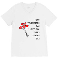 Valentines Day V-neck Tee | Artistshot