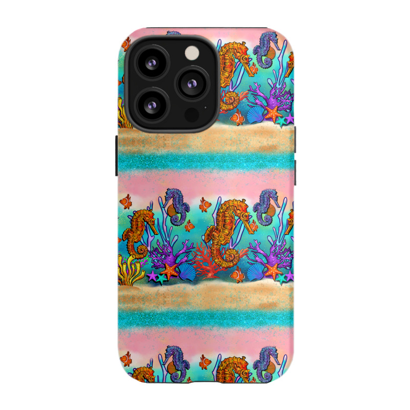 Seahorse Under The Sea Cup Iphone 13 Pro Case | Artistshot