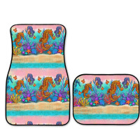 Seahorse Under The Sea Cup Full Set Car Mats | Artistshot