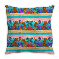 Seahorse Under The Sea Cup Throw Pillow | Artistshot