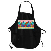 Seahorse Under The Sea Cup Medium-length Apron | Artistshot