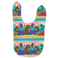 Seahorse Under The Sea Cup Baby Bibs | Artistshot