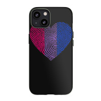 Bisexual Heart Fingerprint Bisexual Pride Month Lgbt Iphone 13 Case | Artistshot