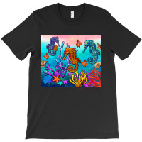 Seahorse Under The Sea Tumbler T-shirt | Artistshot