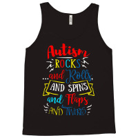 Autism Awareness Stimming Stim Flap Autistic Tank Top | Artistshot