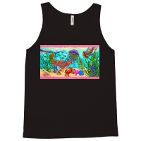 Under The Sea And Sea Creatures   Cup Tank Top | Artistshot