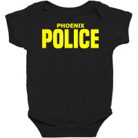 City Of Phoenix Police Officer Arizona Policeman Uniform T Shirt Baby Bodysuit | Artistshot