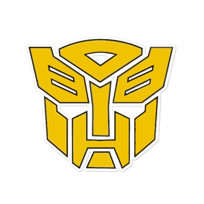 Bumblebee Transformers Birthday Boy Sticker for Sale by