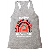 In April We Wear Red Instead Autism People Acceptance T Shirt Racerback Tank | Artistshot