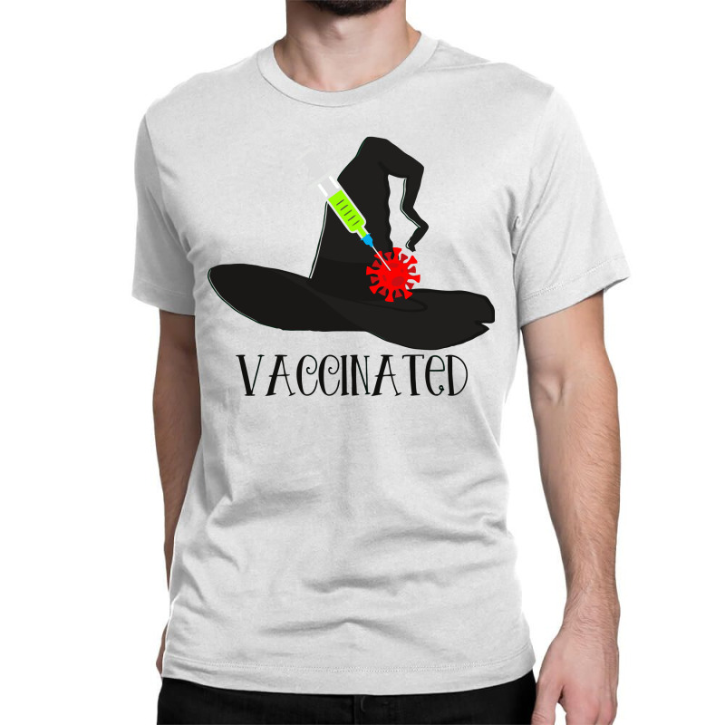 Vaccinated Witch Classic T-shirt by QuickPick09 | Artistshot