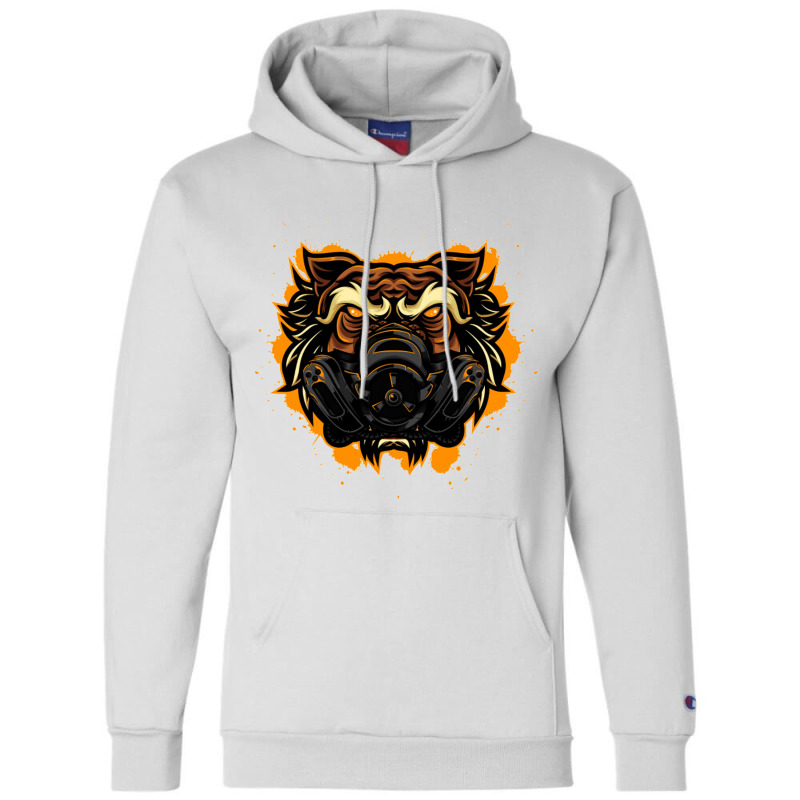 Angry Tiger Champion Hoodie | Artistshot