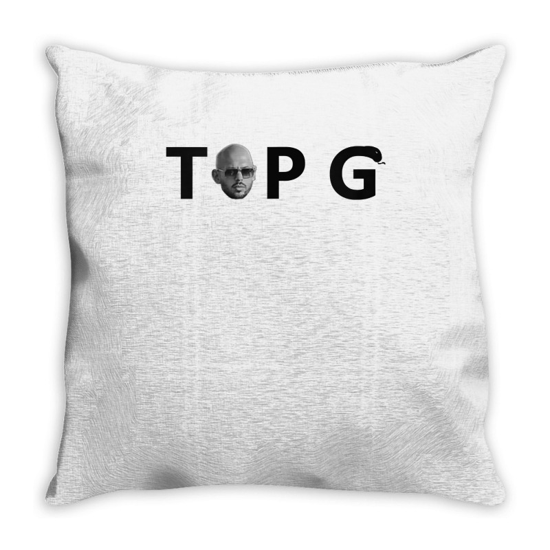 Top G Tank Top Throw Pillow | Artistshot