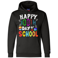 Happy 100th Day Of School Teacher Or Student Costumes Books T Shirt Champion Hoodie | Artistshot